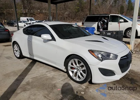 2013 Hyundai Genesis Coupe 2.0T from USA, damaged, VIN KMHHT6KD3DU089117